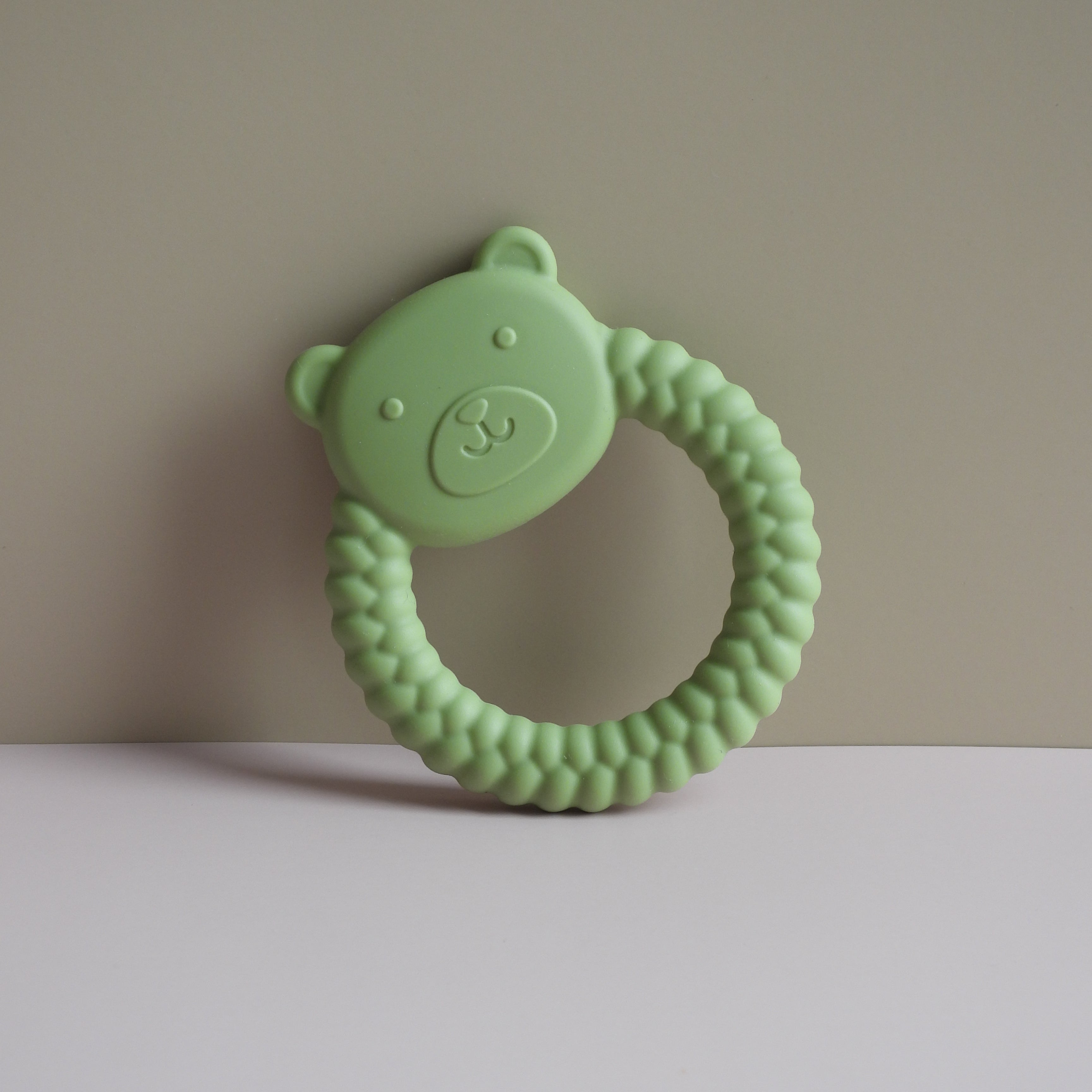 Bear Ring Teether - Food Grade Silicone