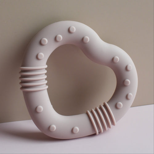 Love Heart Teether - Food Grade Silicone