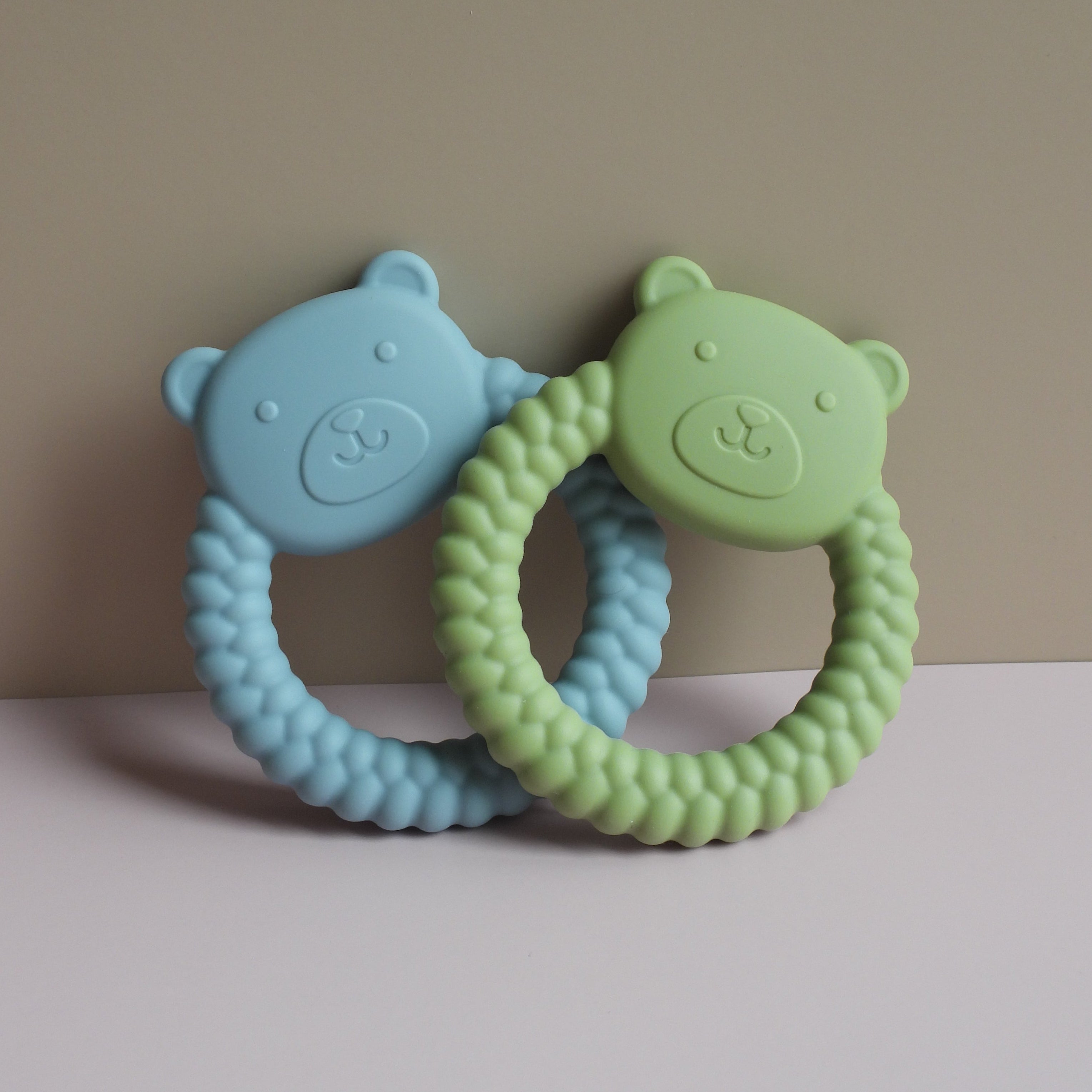 Bear Ring Teether - Food Grade Silicone