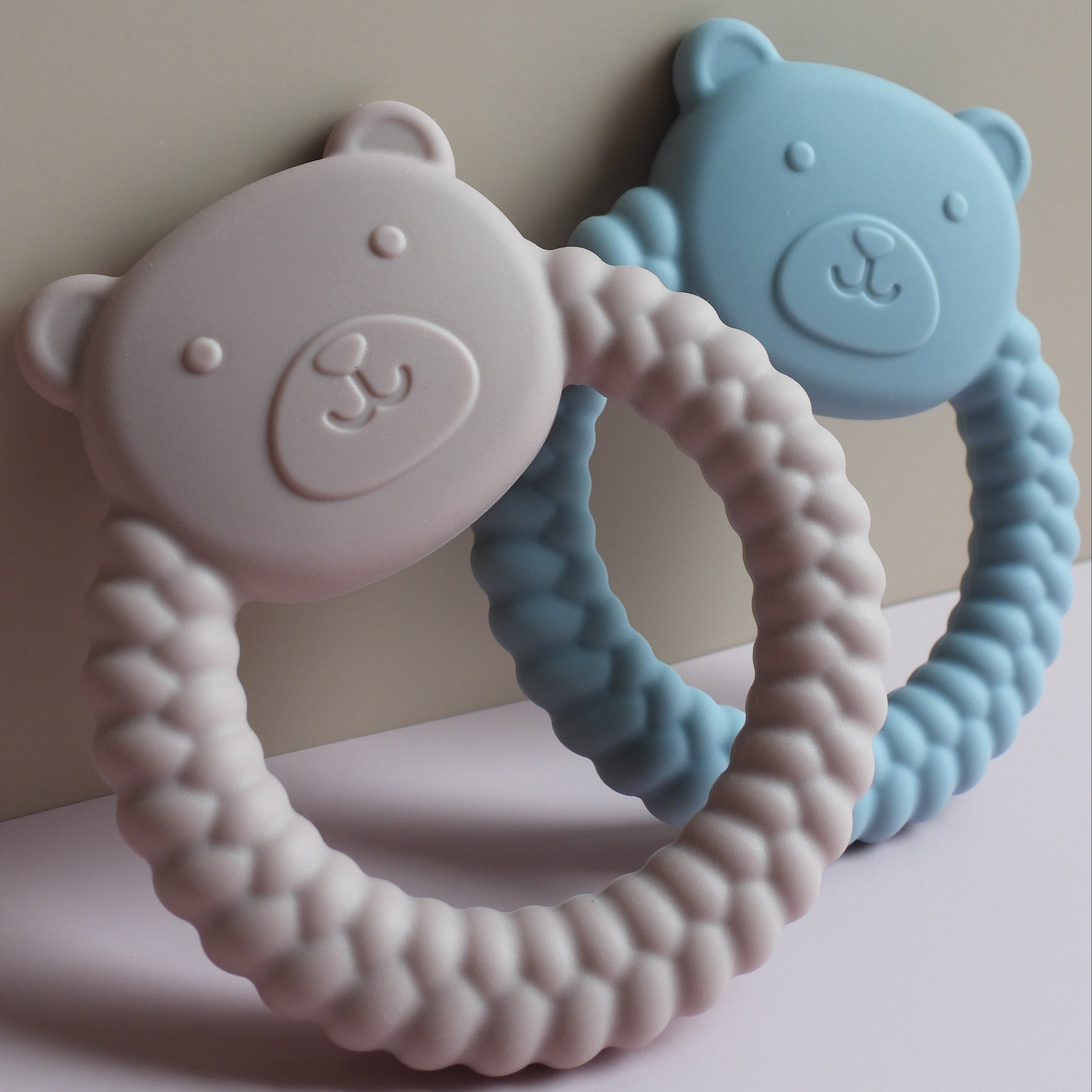 Bear Ring Teether - Food Grade Silicone