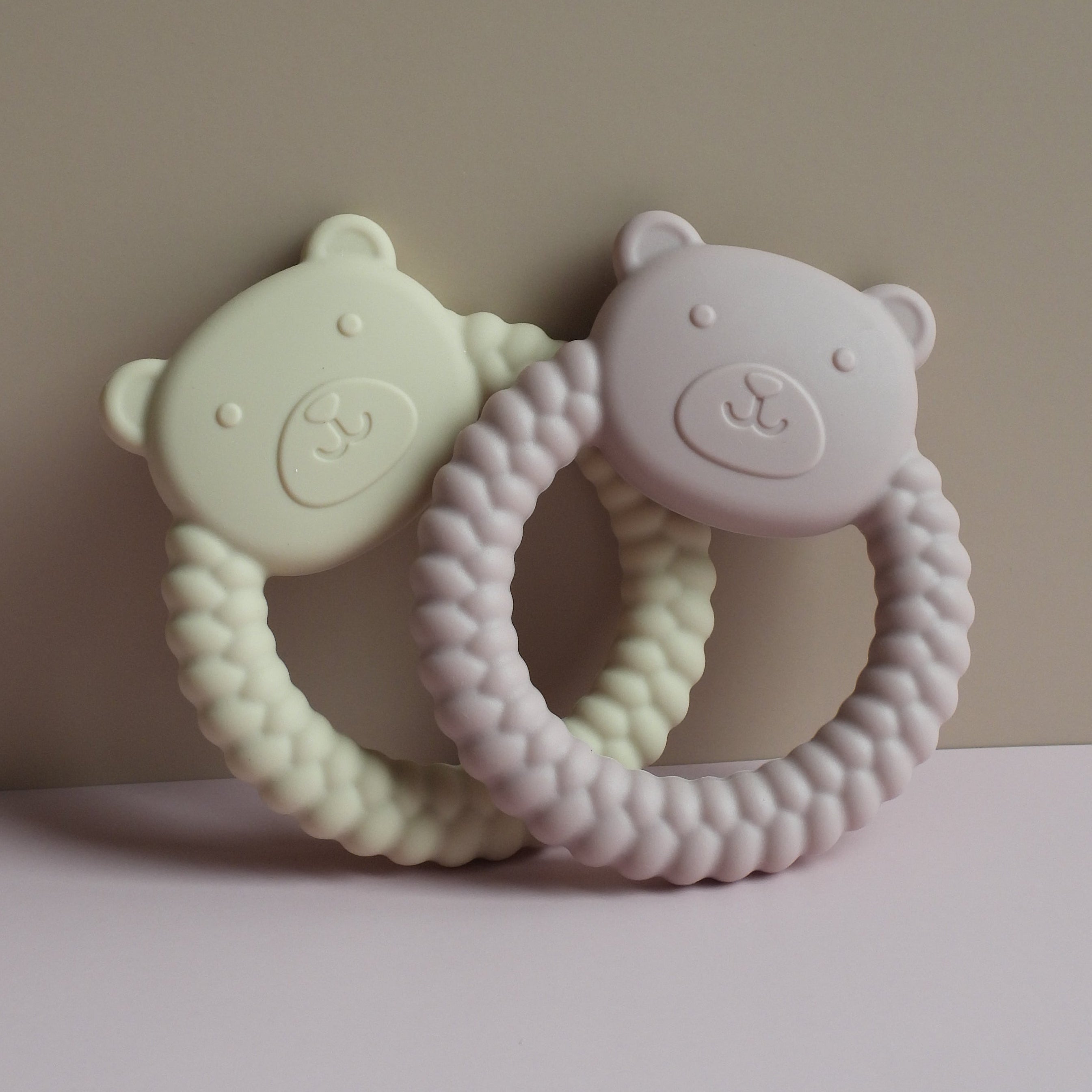 Bear Ring Teether - Food Grade Silicone