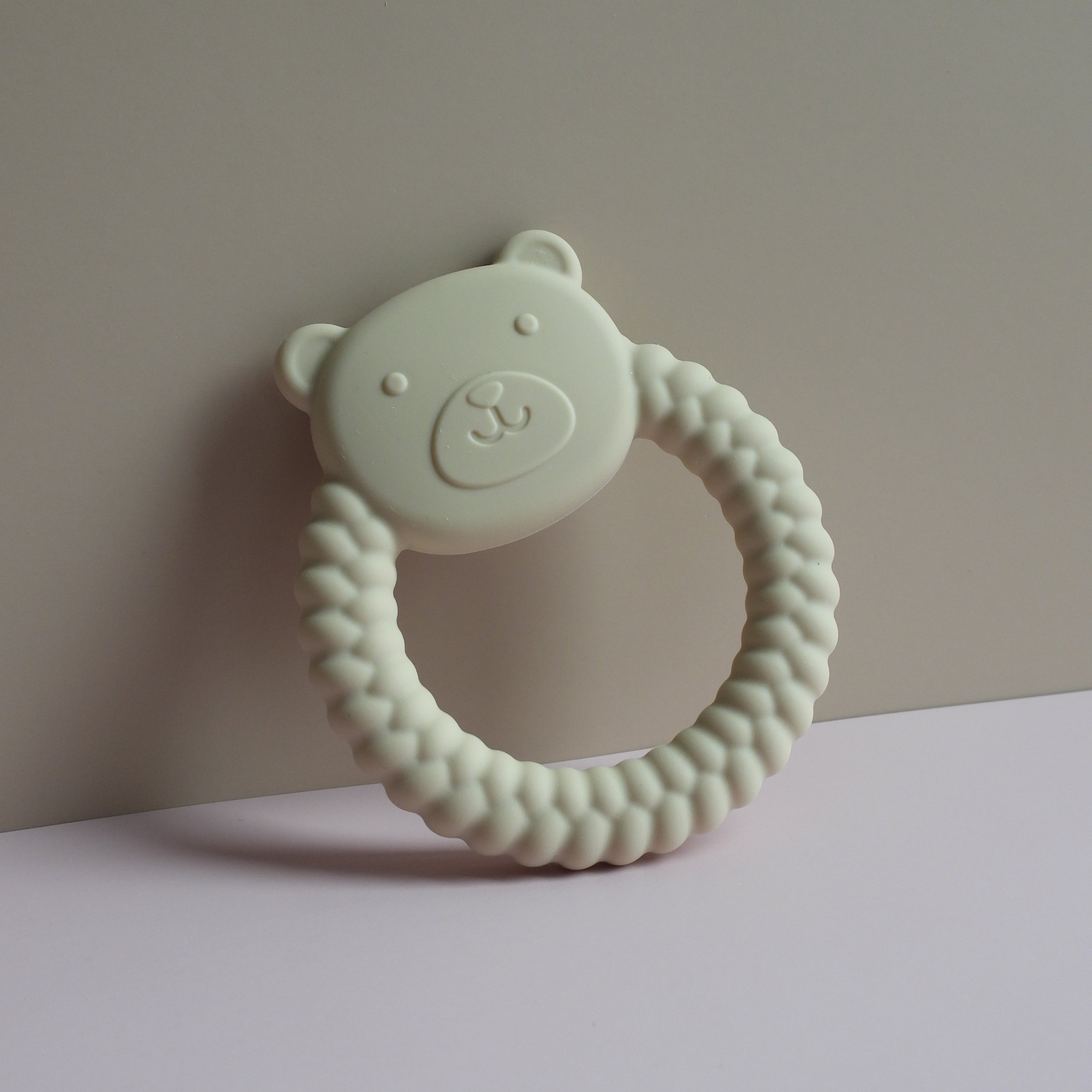 Bear Ring Teether - Food Grade Silicone