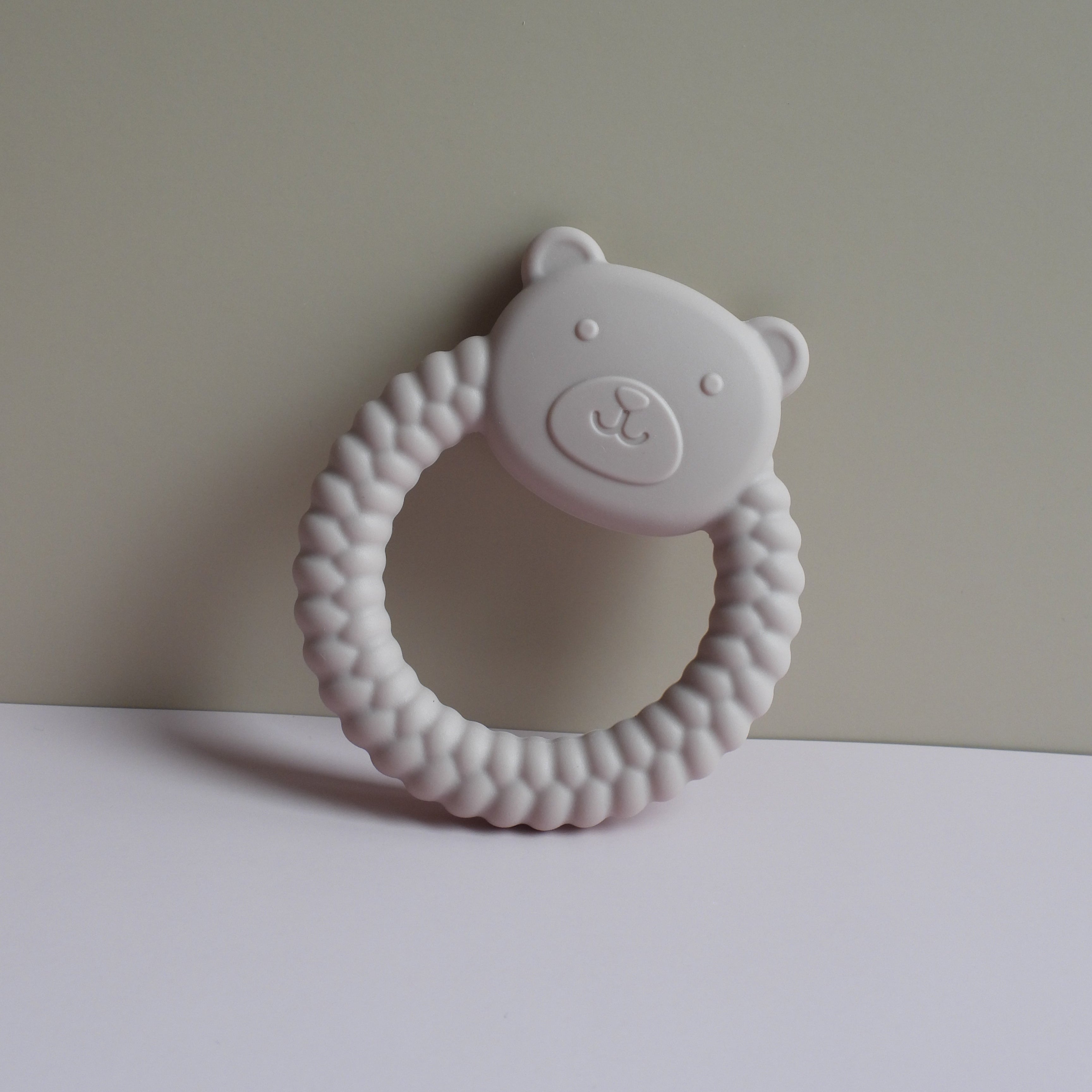 Bear Ring Teether - Food Grade Silicone