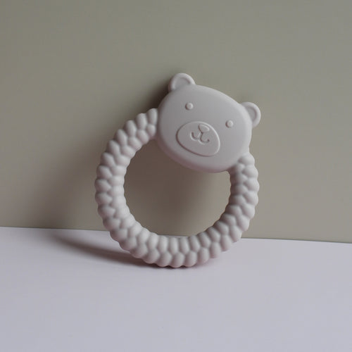 Bear Ring Teether - Food Grade Silicone