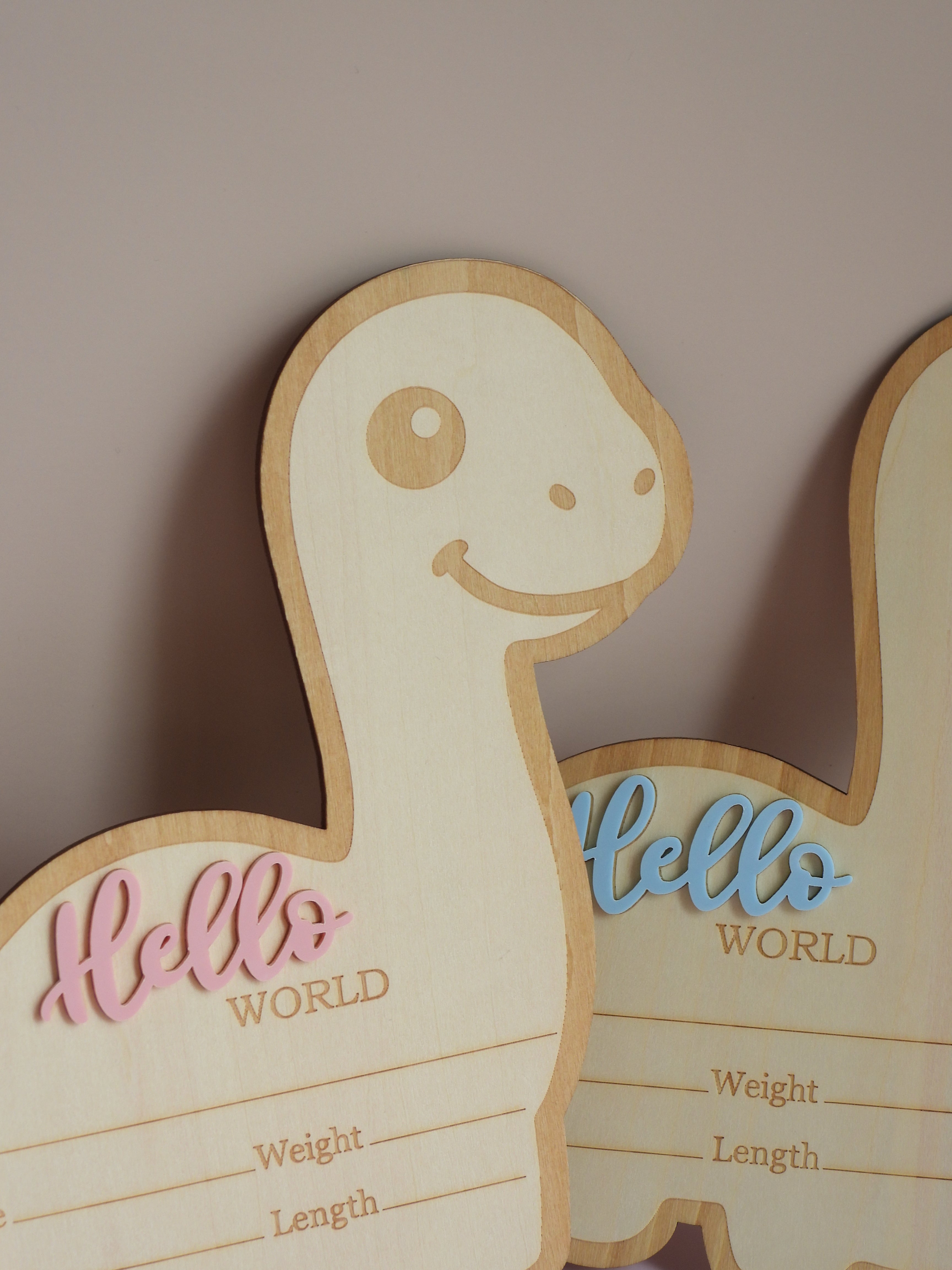Dino “Hello World” Announcement Plaque