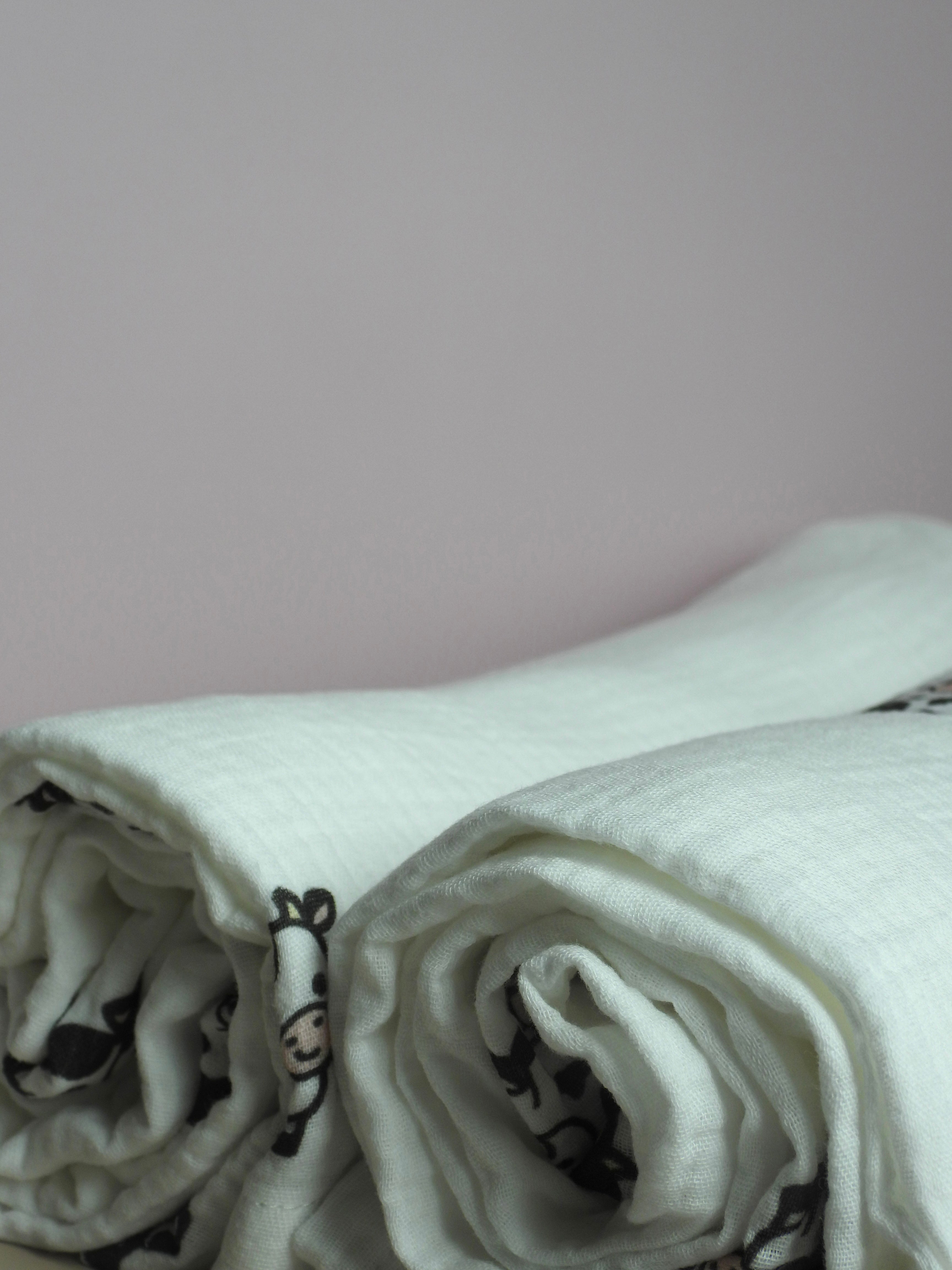 Cow Print Organic Cotton Swaddle - 2 Pack