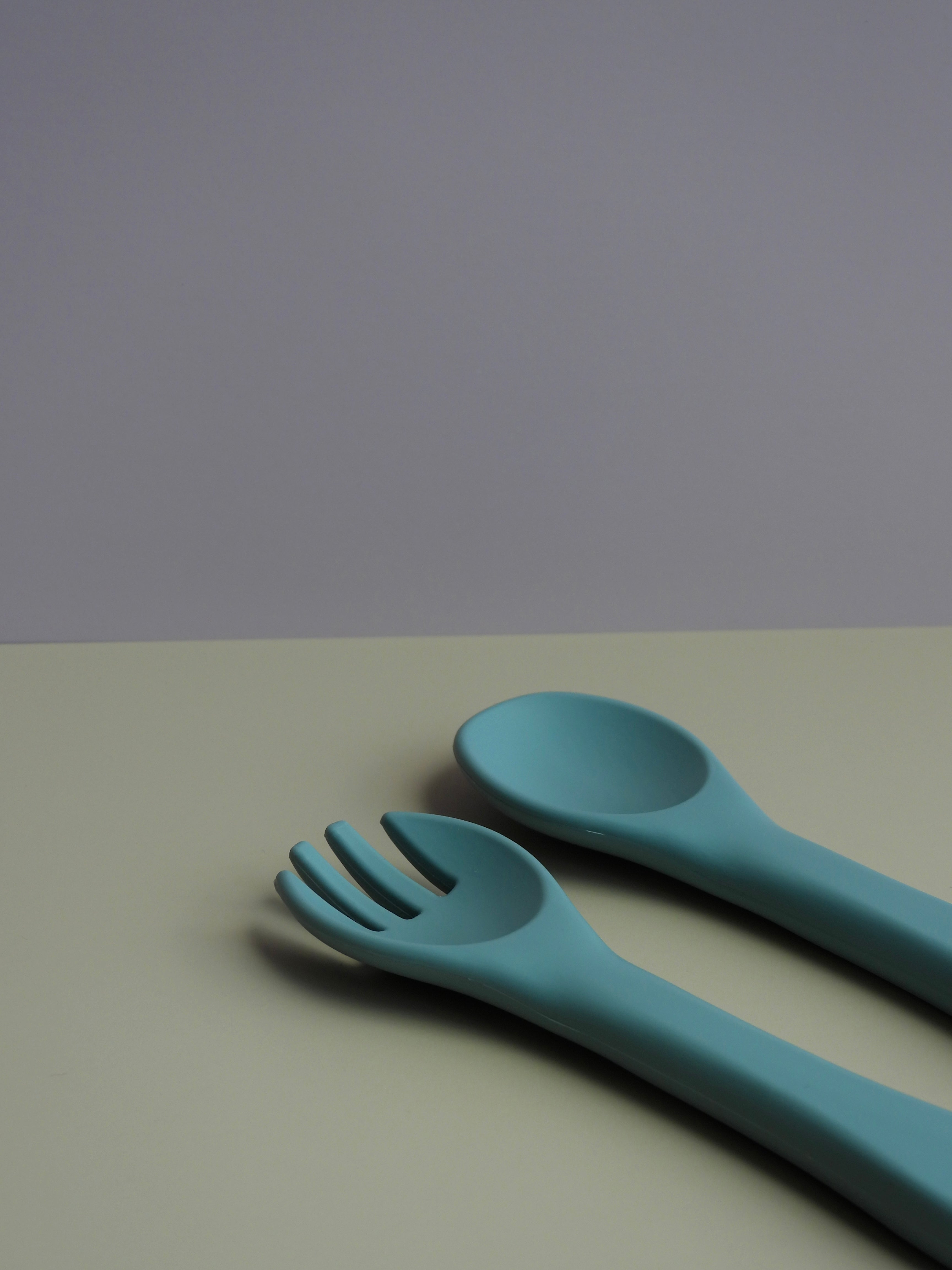 Silicone Baby Feeding Set - Round Plate With Suction