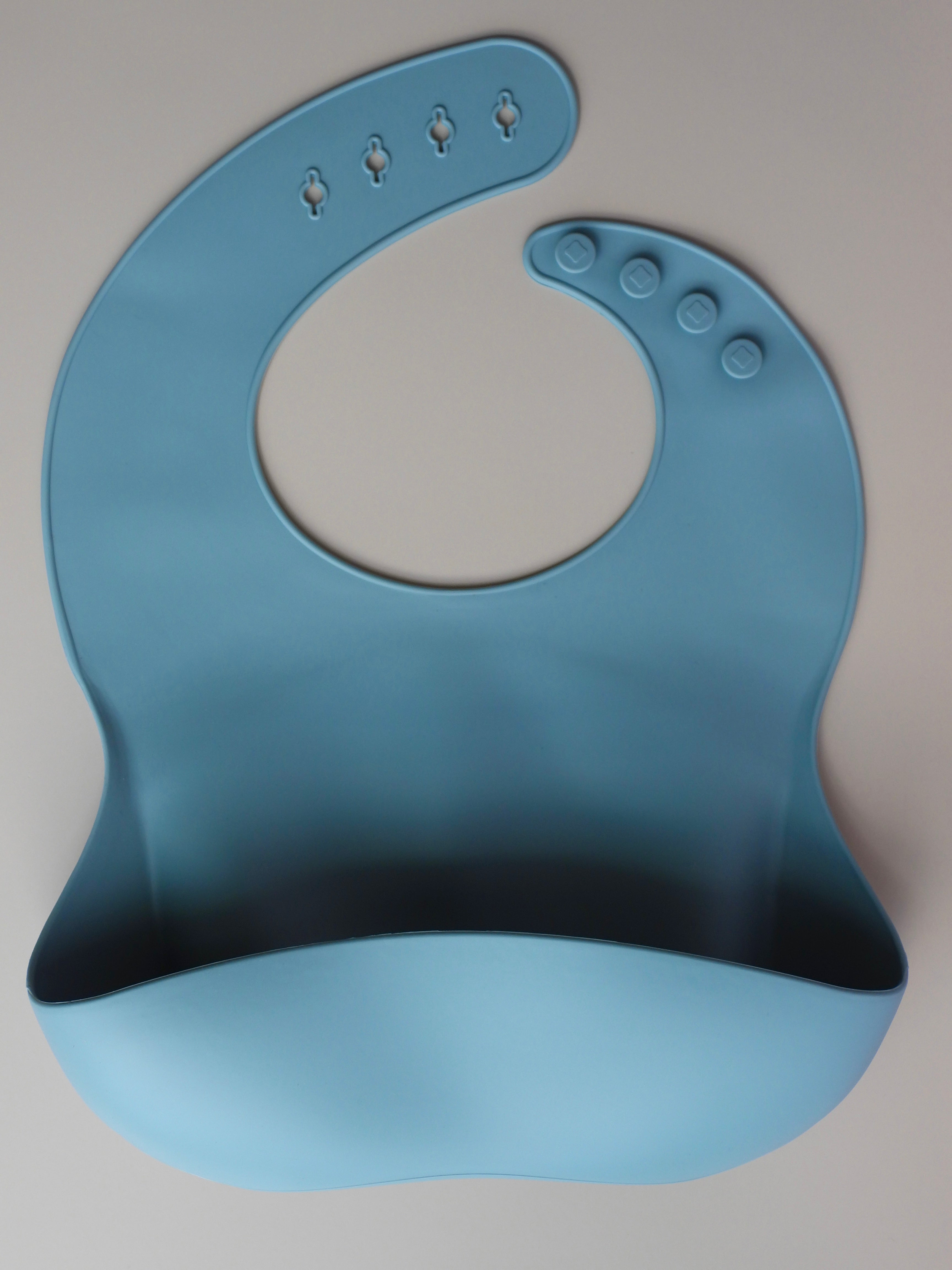 Silicone Baby Feeding Set - Round Plate With Suction