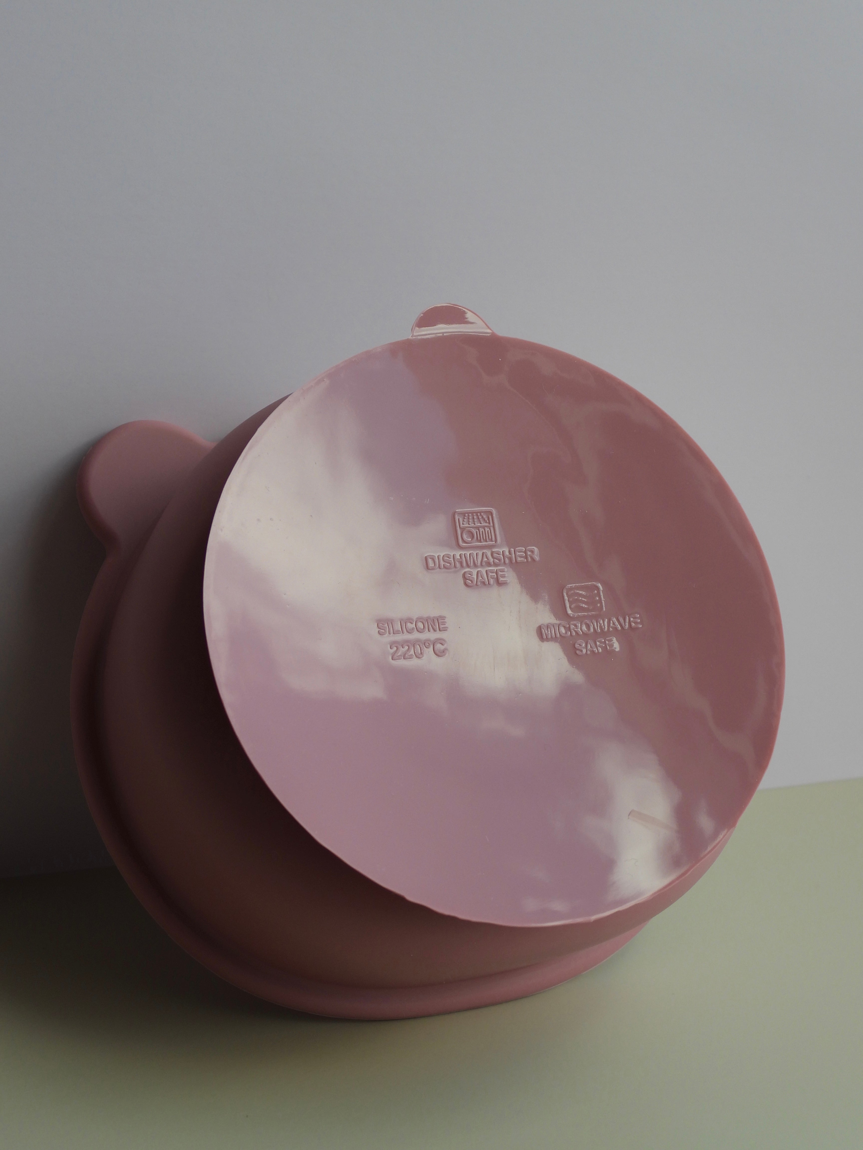 Silicone Baby Feeding Set - Bear Plate With Suction