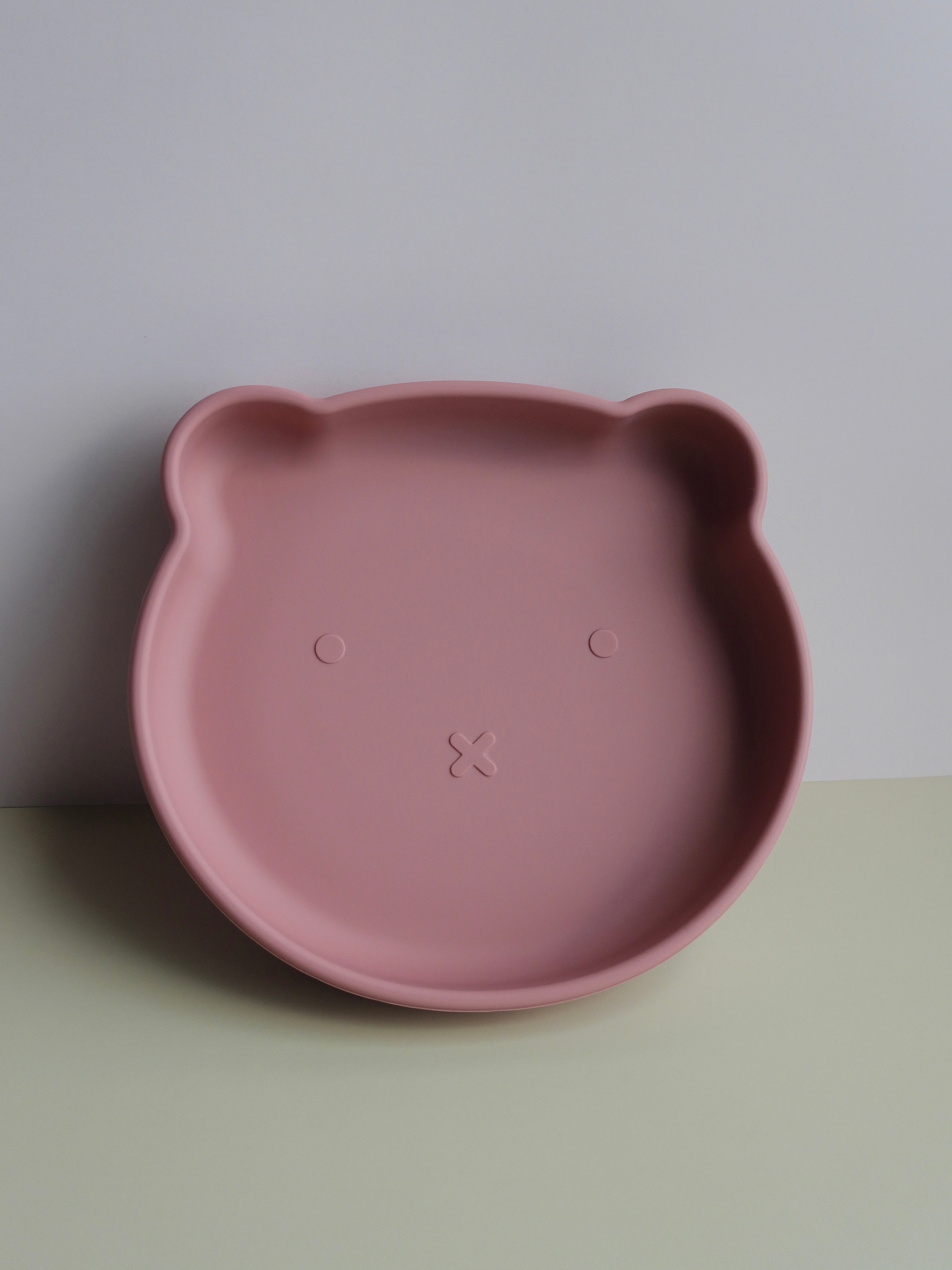 Silicone Baby Feeding Set - Bear Plate With Suction