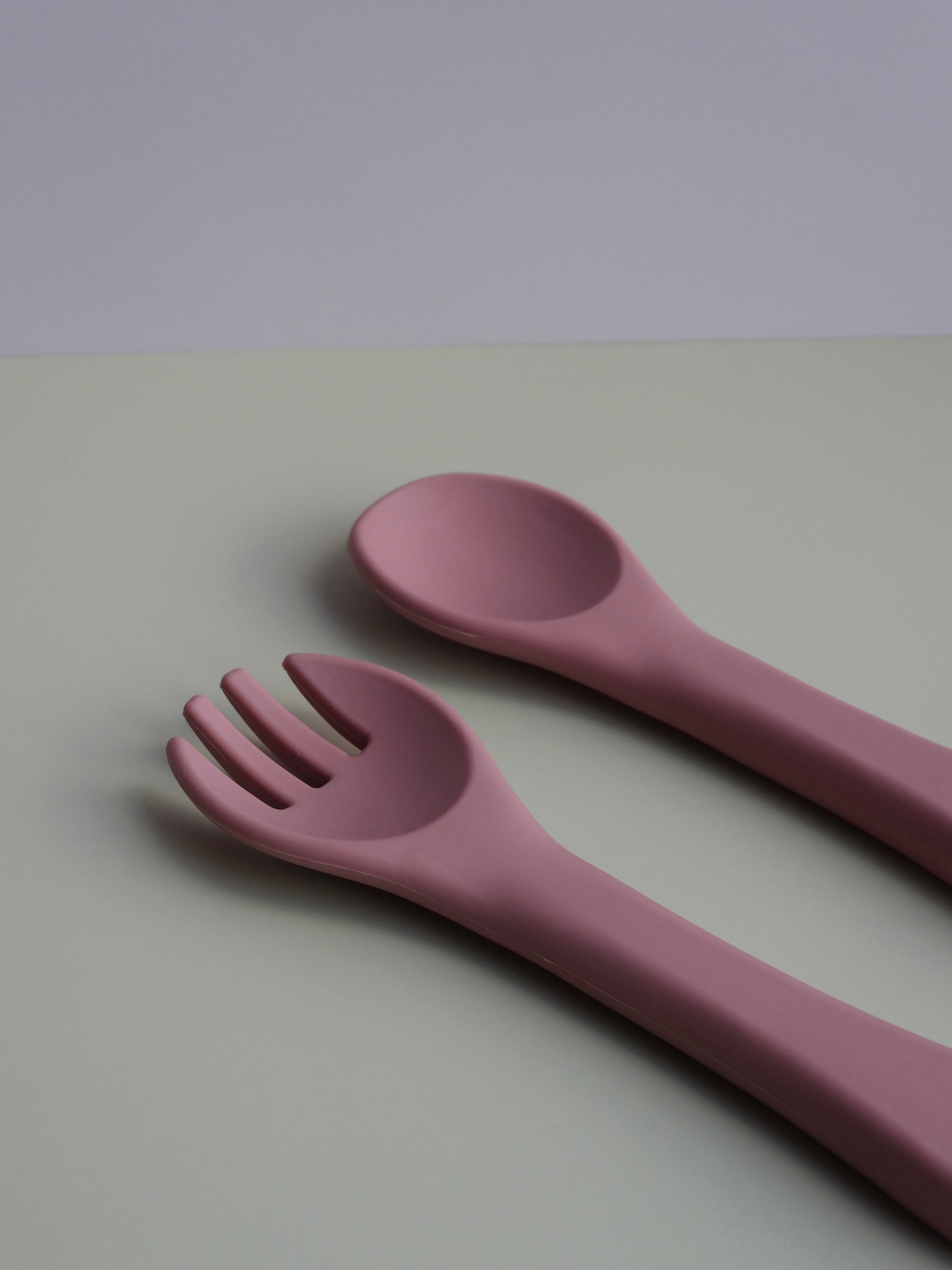 Silicone Baby Feeding Set - Round Plate With Suction