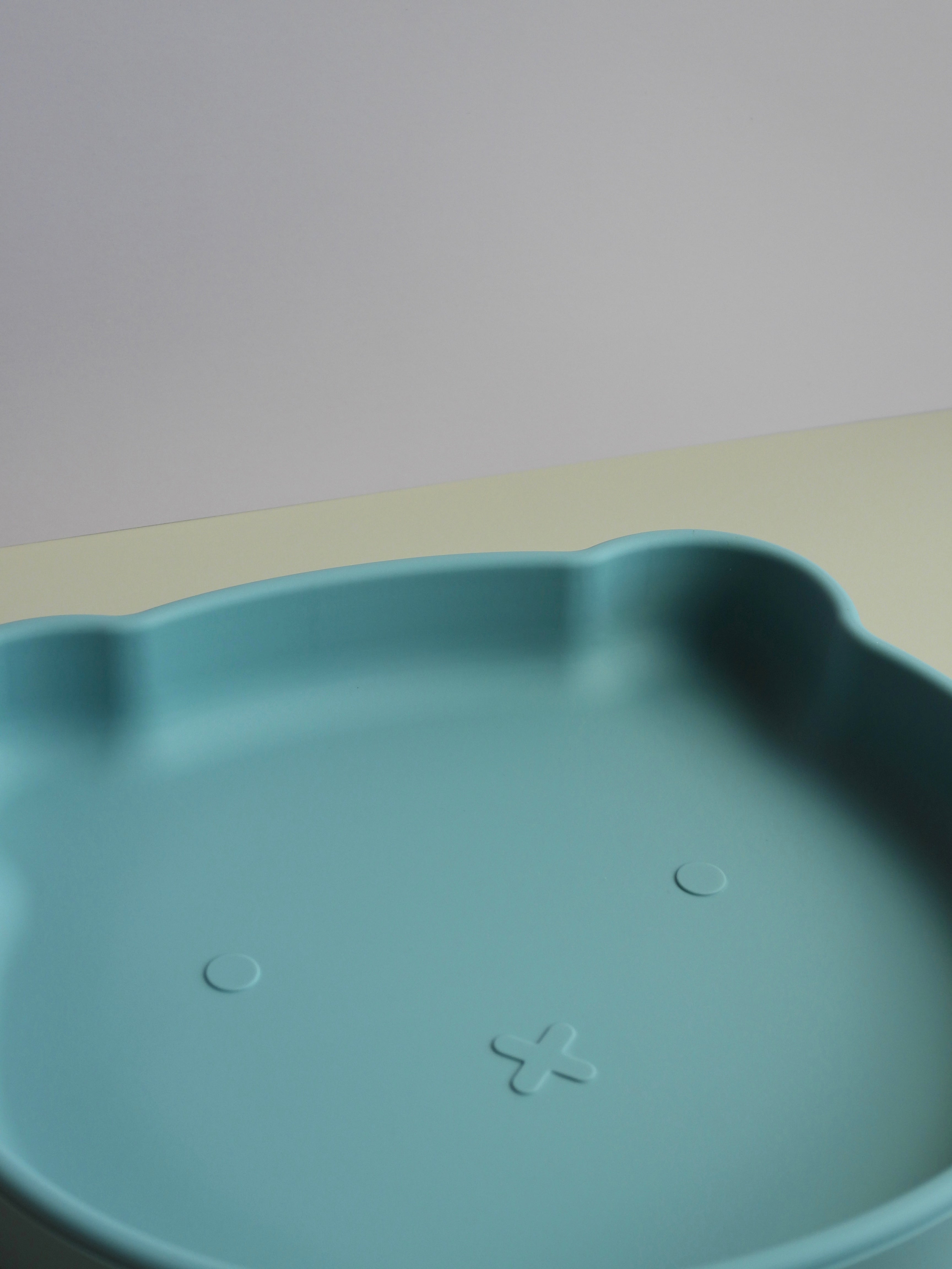 Silicone Baby Feeding Set - Bear Plate With Suction